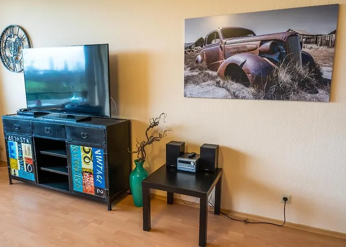 דירה Art City-studio 7, Gross, Modern, Citynah, Kostenfreie Parkplaetze, Sued-balkon, Ruhig, Herkulesblick, Voll Ausgestattet *